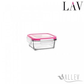 Lav Fresco FRS227 Pembe 375 cc Kilitli Saklama Kabı