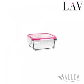 Lav Fresco FRS227 Pembe 375 cc Kilitli Saklama Kabı