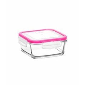 Lav Fresco FRS227 Pembe 375 cc Kilitli Saklama Kabı