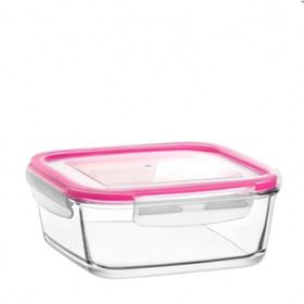 Lav Fresco FRS237 Pembe 400 cc Kilitli Saklama Kabı