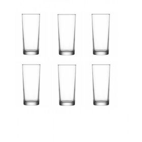 Lav İnce Taban 6'lı Limonata Bardağı