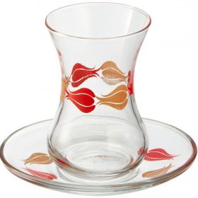 Lav LALEZARS1 12 Parçalı Çay Bardağı Seti