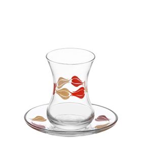 Lav LALEZARS1 12 Parçalı Çay Bardağı Seti
