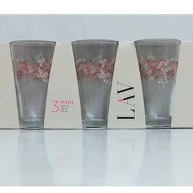 Lav LV-JOY321 3'lü Meşrubat Bardağı