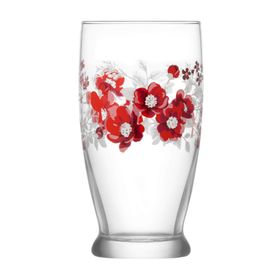 Lav LV-ROM396SB2992AD 3'lü Paket Gelincik Meşrubat Bardağı