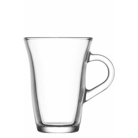 Lav Nisa 6 Adet Kulplu Çay Bardağı
