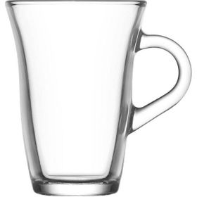 Lav Nisa 6 Adet Kulplu Çay Bardağı