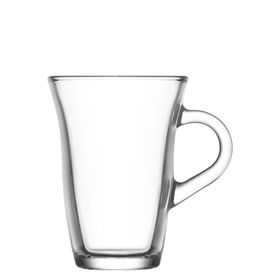 Lav Nisa 6'lı Kulplu Çay Bardağı