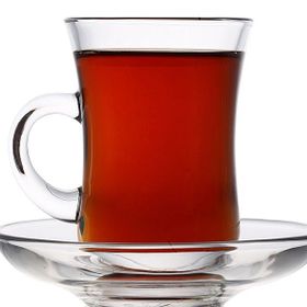 Lav Nisa 6'lı Kulplu Çay Bardağı