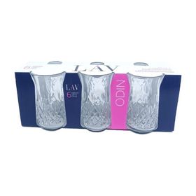 Lav odin çay çay bardak - 6 lı çay bardağı