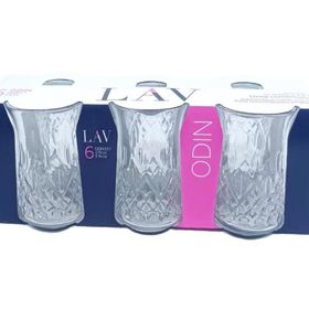 Lav odin çay çay bardak - 6 lı çay bardağı