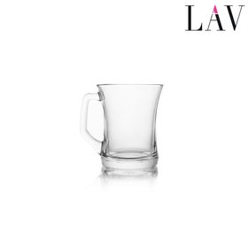 Lav Tekli Zen Plus Kulplu Cam Bardak