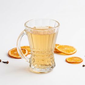 Lav Venüs 6 Kişilik 150 ml Kulplu Cam Kulplu Çay Bardağı