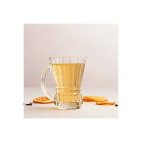 Lav Venüs 6 Kişilik 150 ml Kulplu Cam Kulplu Çay Bardağı