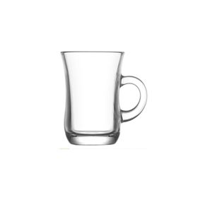 Lav Yudum 6 Parça Kulplu Çay Bardağı