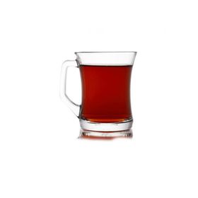 Lav Zen Kulplu 6'lı Çay Bardağı