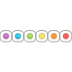 Lav ZEN277PT023FP Zen Art Craft Dip Boyalı 6'lı Çay Tabağı