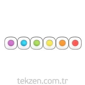 Lav ZEN277PT023FP Zen Art Craft Dip Boyalı 6'lı Çay Tabağı