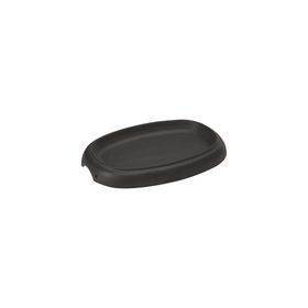 Lava 12x19 cm Siyah Döküm Oval Fajita Tabağı Ölçü