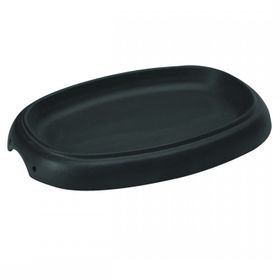 Lava 12x19 cm Siyah Döküm Oval Fajita Tabağı Ölçü
