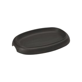 Lava 12x19 cm Siyah Döküm Oval Fajita Tabağı Ölçü