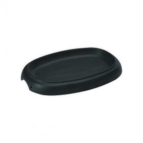 Lava 12x19 cm Siyah Döküm Oval Fajita Tabağı Ölçü