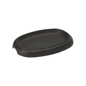 Lava 12x19 cm Siyah Döküm Oval Fajita Tabağı Ölçü