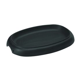 Lava 12x19 cm Siyah Döküm Oval Fajita Tabağı Ölçü
