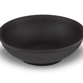 Lava 14 cm Siyah Döküm Yuvarlak Çorba Kasesi