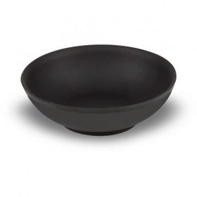 Lava 14 cm Siyah Döküm Yuvarlak Çorba Kasesi