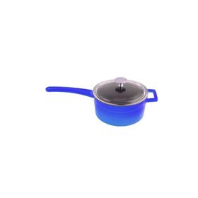 Lava 16 cm Metal Saplı Döküm Demir Sos Tenceresi
