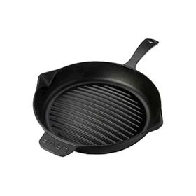 Lava 2016ST02122878 Siyah 28 cm Metal Saplı Yuvarlak Izgara Tava