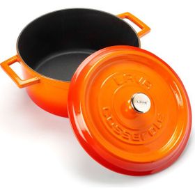 Lava 24 cm Turuncu Yuvarlak Tencere