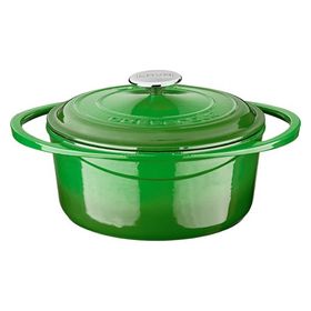 Lava 24 cm Yeşil Yuvarlak Tencere