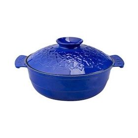 Lava 26 cm Mavi Majolica Anatolia Selçuklu Güveci