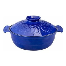 Lava 26 cm Mavi Majolica Anatolia Selçuklu Güveci