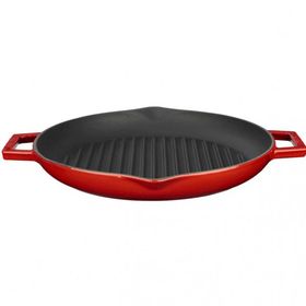 Lava 26 Cm Metal Kulplu Yuvarlak Izgara Tava