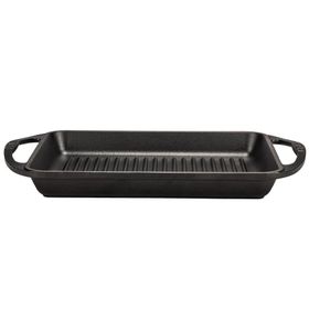 Lava 26x32 cm Metal Yekpare Kulplu Döküm Izgara Tava
