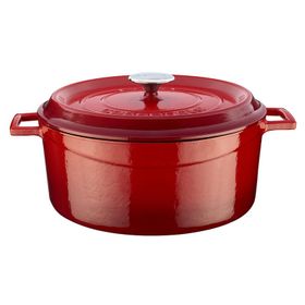 Lava 28 cm Kırmızı Yuvarlak Tencere
