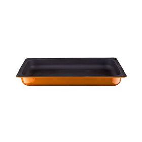 Lava 32x53 cm Turuncu Döküm Dikdörtgen 1/1 Gastronomi Küvet