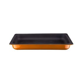 Lava 32x53 cm Turuncu Döküm Dikdörtgen 1/1 Gastronomi Küvet