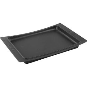 Lava 36x24 CM Siyah Döküm Dikdörtgen Servis Tabağı