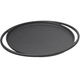 Lava Ahşap Altlıklı 28 cm Döküm Demir Yuvarlak Pizza Krep Pankek Tavası