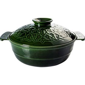 Lava Anatolia 26 cm Majolica Yeşil Selçuklu Güveci
