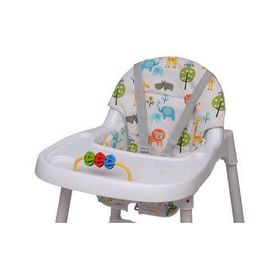 Lava Baby Sevimli Hayvanlar Desenli Mama Sandalyesi Minderi