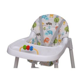 Lava Baby Sevimli Hayvanlar Desenli Mama Sandalyesi Minderi