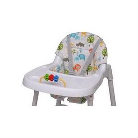 Lava Baby Sevimli Hayvanlar Desenli Mama Sandalyesi Minderi