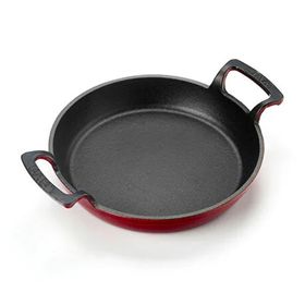 Lava Demir Döküm 20 cm Kırmızı Yuvarlak Sahan Tava