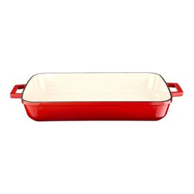Lava Döküm 3X Edition Serisi Kırmızı Özel Koleksiyon Döküm Demir Tencere Tava Seti