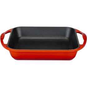 Lava Döküm Beyaz Kırmızı Çeyiz Seti + Ahşap Sandık